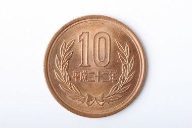 Japanese coin clipart