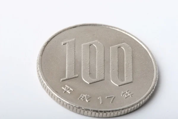 日本硬币 — 图库照片