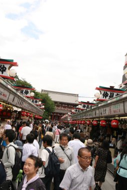 Tokyo 'daki Sensoji Tapınağı.