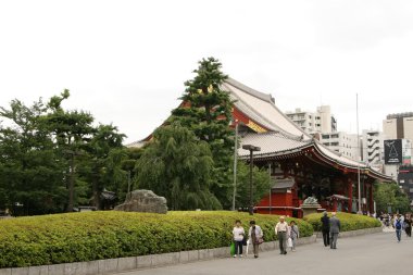 Tokyo 'daki Sensoji Tapınağı.