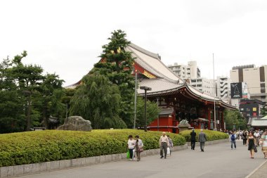 Tokyo 'daki Sensoji Tapınağı.