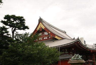 Tokyo 'daki Sensoji Tapınağı.