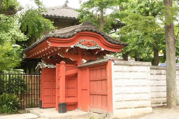 Храм Сенсодзи в Токио — стоковое фото