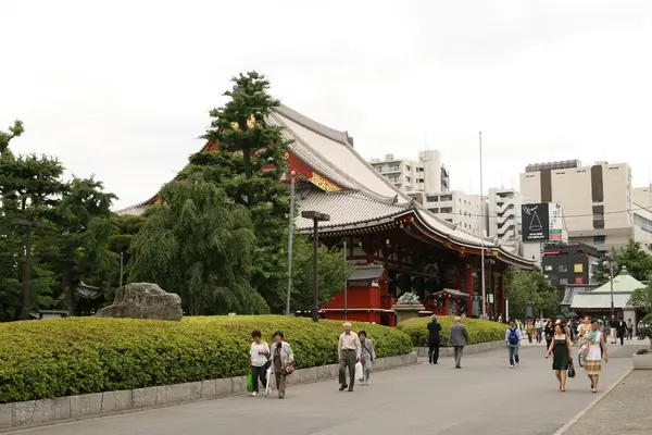 Sensoji Ναός στο Τόκιο της Ιαπωνίας — Φωτογραφία Αρχείου