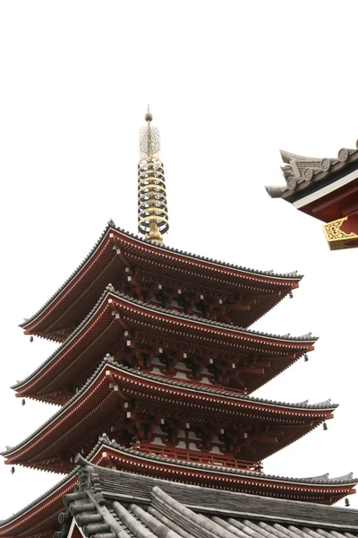 Храм Сенсоджі в Токіо (Японія) — стокове фото