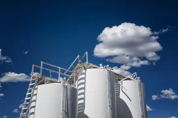 stock image Industrial Storage Tanks