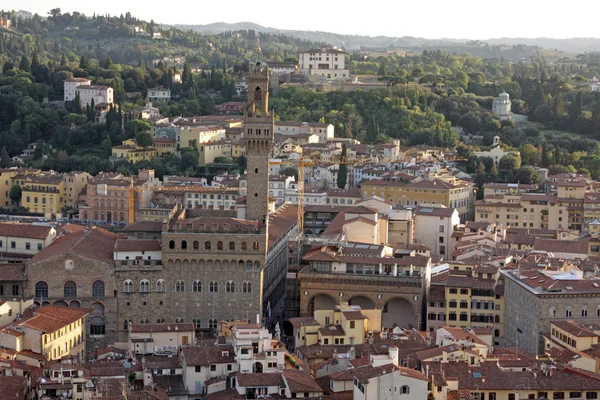 Yukarıda Palazzo vecchio — Stok fotoğraf