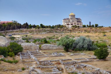 Antik Yunan koloni khersones, Sivastopol kalıntıları