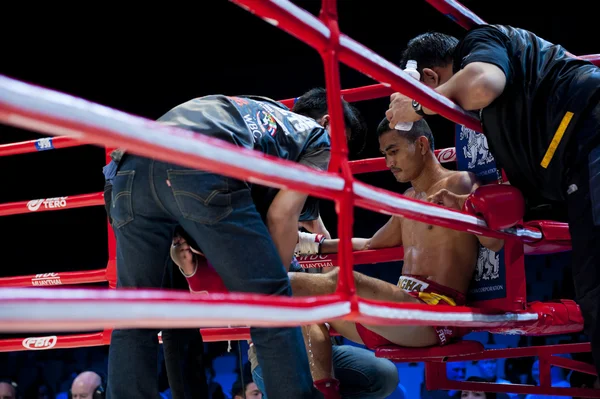 Muay campeão tailandês — Fotografia de Stock