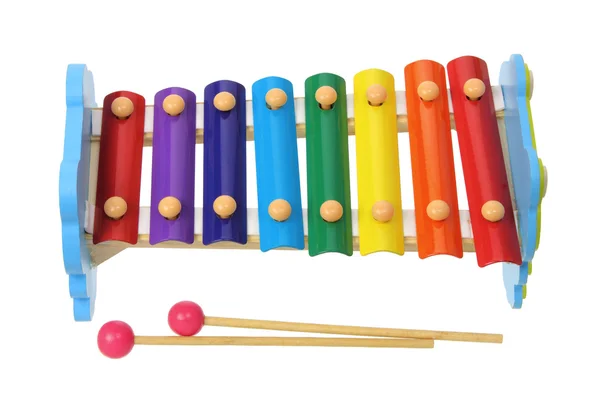 Speelgoed xylofoon — Stockfoto