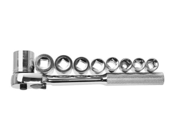 Chave de chave de chave de soquete — Fotografia de Stock