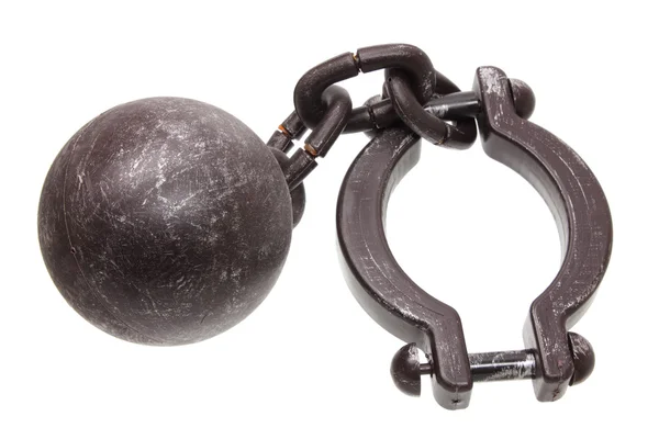 Gevangenis shackle — Stockfoto