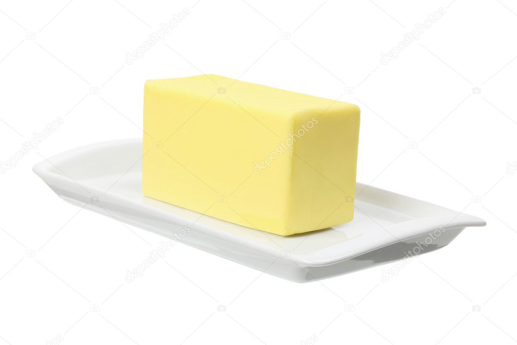 Plate with Butter