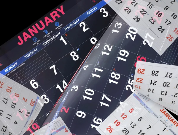 Calendari — Foto Stock