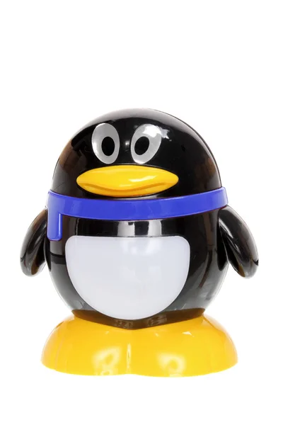 Speelgoed pinguïn — Stockfoto