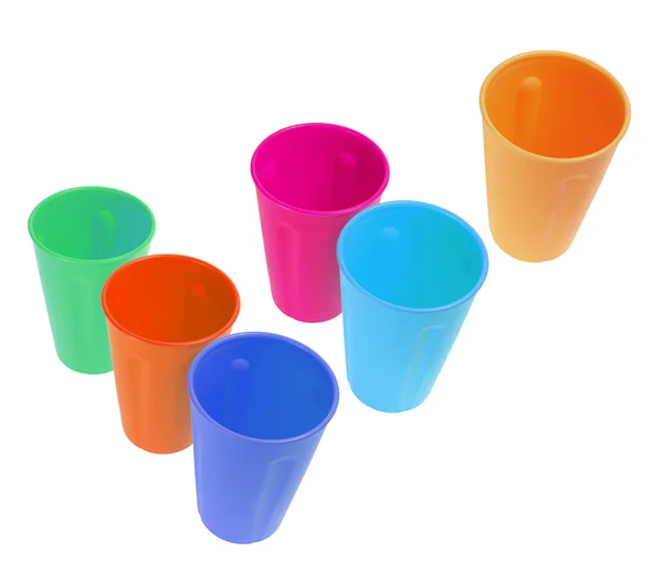 Műanyag pohár — Stock Fotó