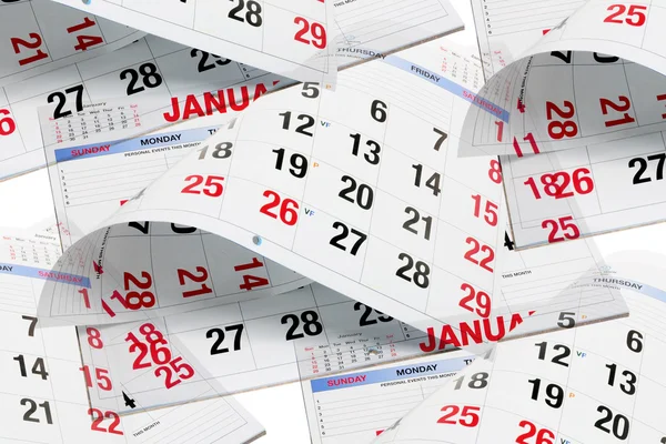 Calendari — Foto Stock