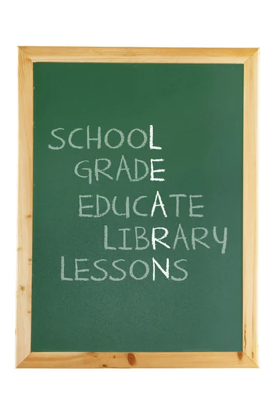 Blackboard with Education Concepts — Stock Photo, Image