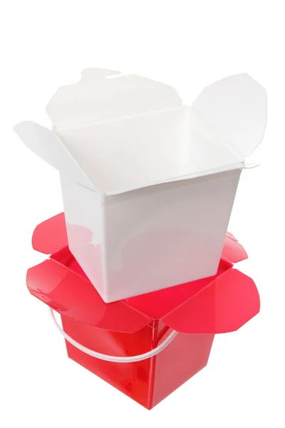 Plastic Takeaway Boxes — Stock Photo, Image