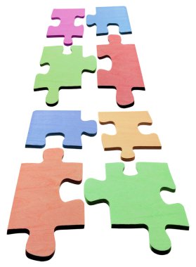Jigsaw Puzzle Pieces clipart