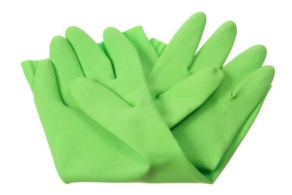 Гумові рукавички — стокове фото