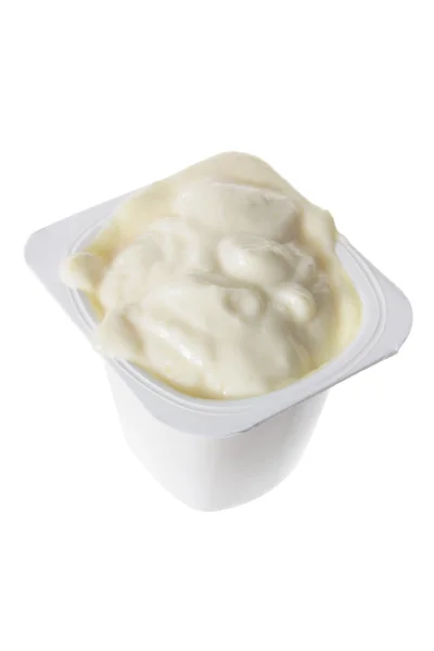 Balja med yoghurt — Stockfoto