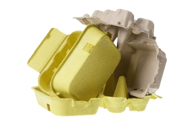 Stack of Egg Cartons — Stock Photo, Image