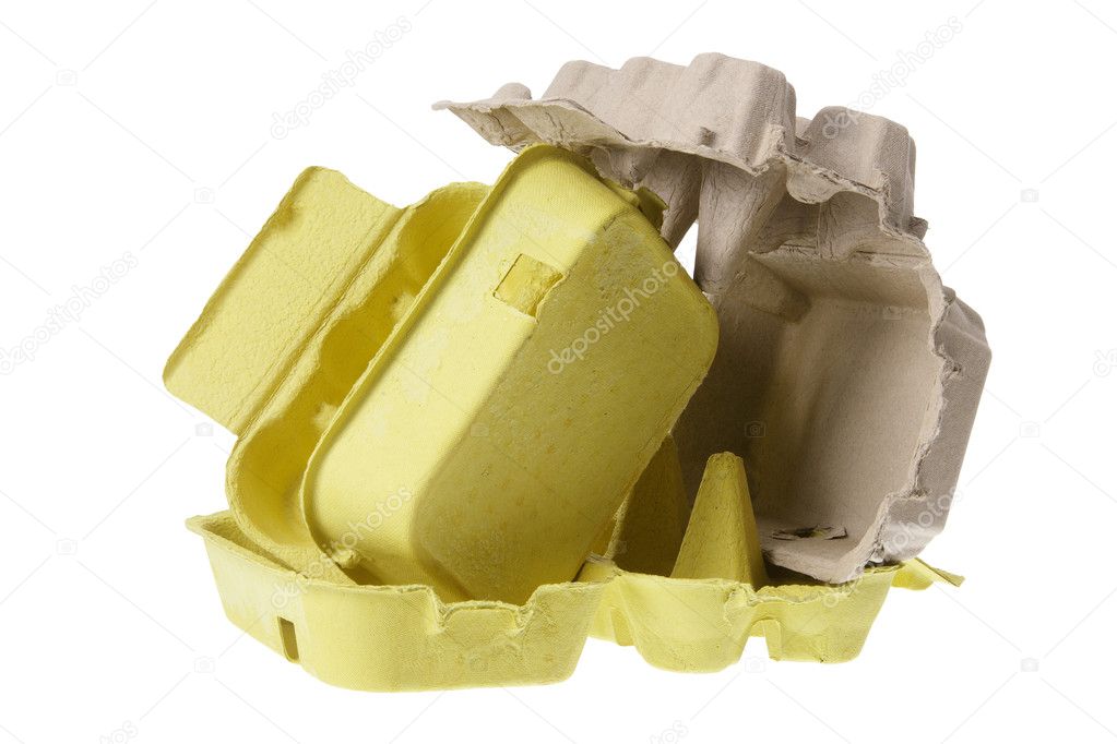 Stack of Egg Cartons