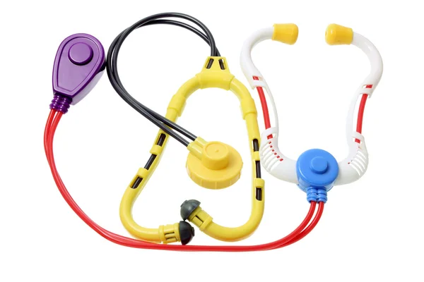 Speelgoed stethoscopen — Stockfoto