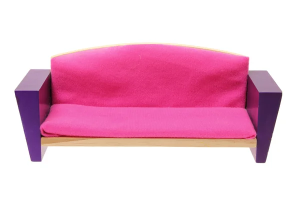Sofá em miniatura — Fotografia de Stock