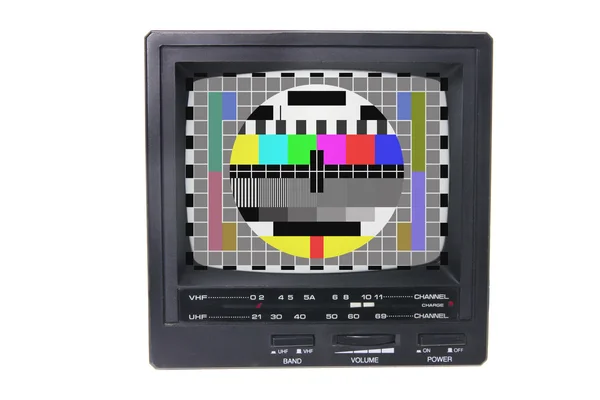 Портативный телевизор — стоковое фото