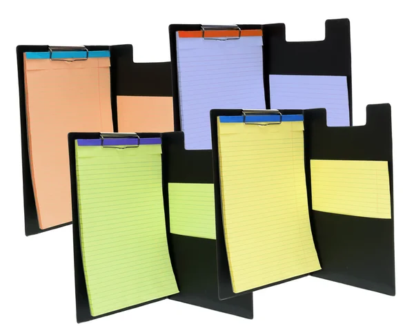 Clip Boards with Note Pads — Stock Photo, Image