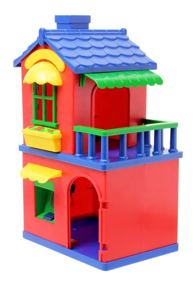 Toy house — Stockfoto