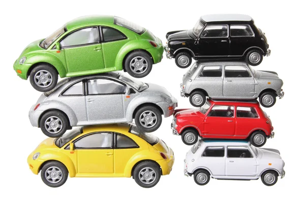 Stacks of Car Models — Stock Photo, Image