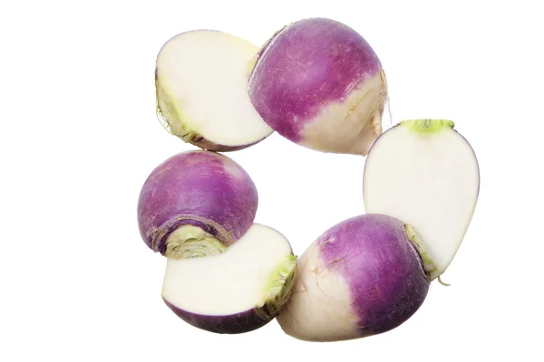 Cut Turnips — Stock Photo, Image