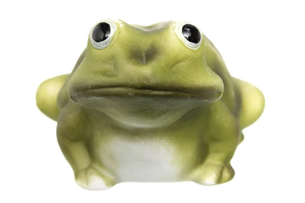 Figurka żaba — Zdjęcie stockowe