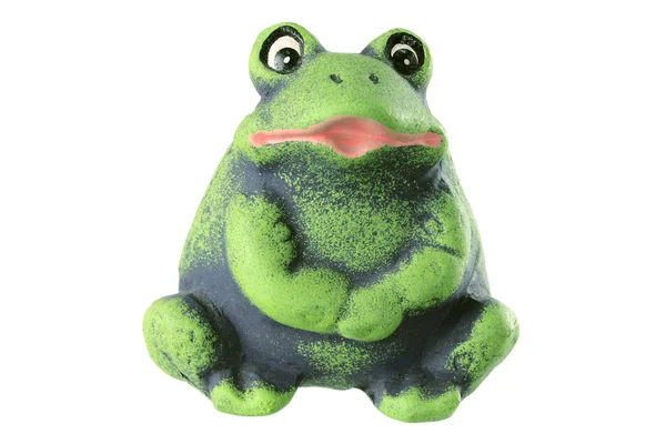 Žába figurka — Stock fotografie