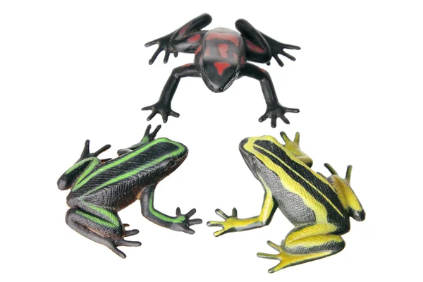 Zabawka żaby — Zdjęcie stockowe