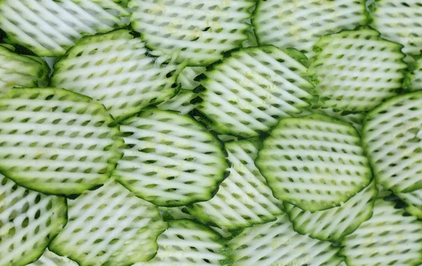 Нарезанные змеиные тыквы — стоковое фото