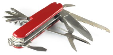 Swiss knife clipart