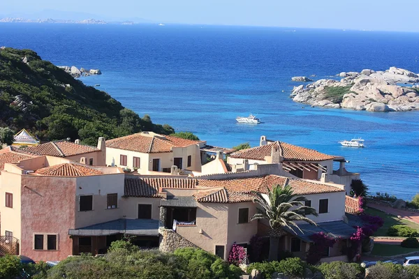 Coastel Hotel at Mediterranean, Sardinia, Italy — стоковое фото