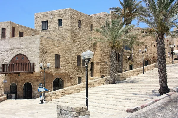 Weergave van de centrum oude jaffa, Israël — Stockfoto