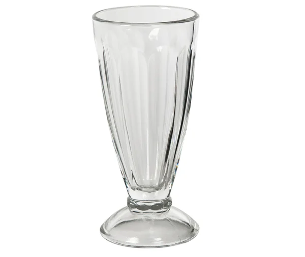 Sorvete de vidro vazio — Fotografia de Stock