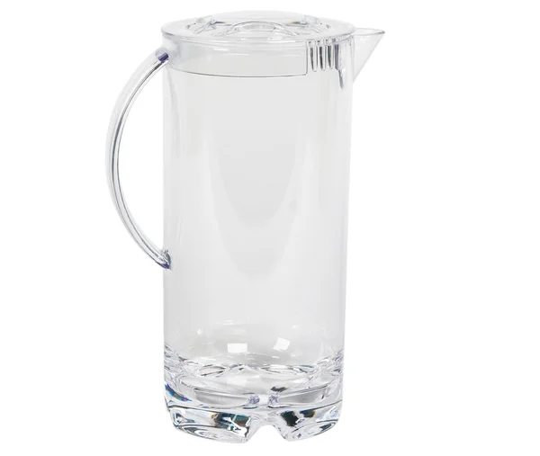 Transparent water decanter — Stock Photo, Image