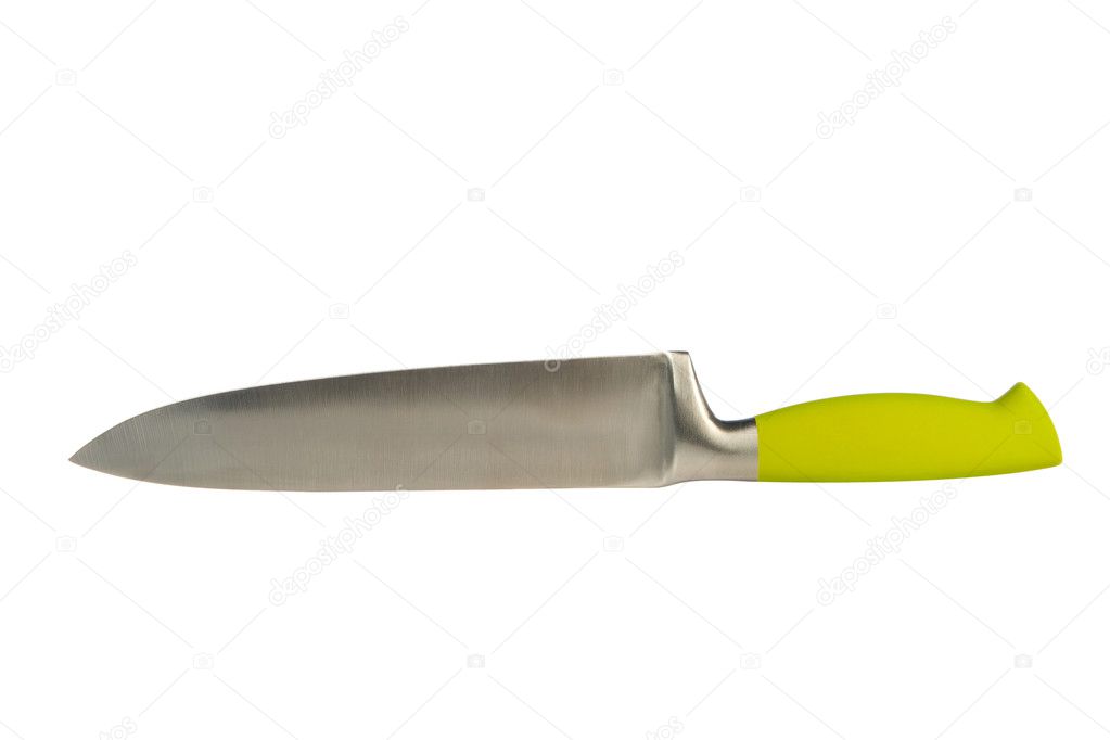 Knife isolated on white