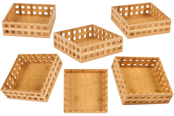 Caixa de bambu — Fotografia de Stock