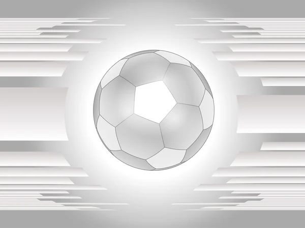 Abstract grijs voetbal achtergrond — Stockvector