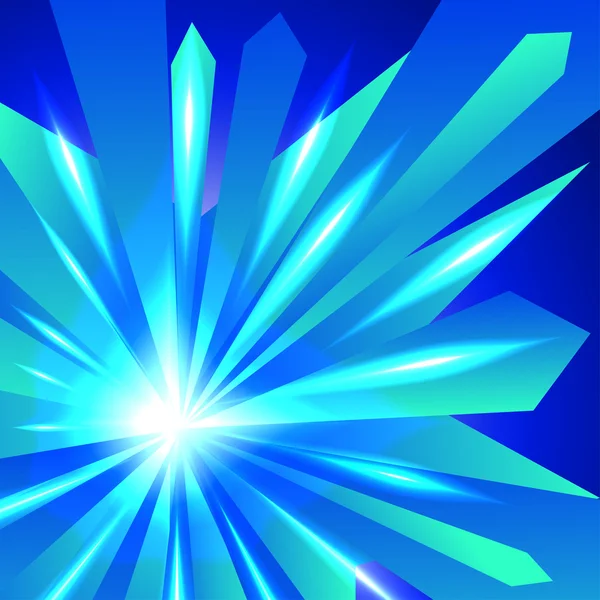 Cristal abstrait fond brillant — Image vectorielle