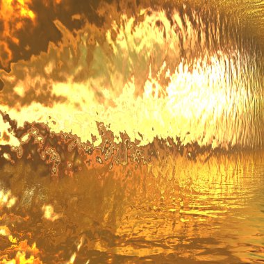 Gold fantasy background clipart