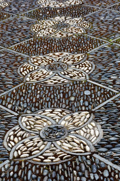 Азиатская каменная мозаика — стоковое фото